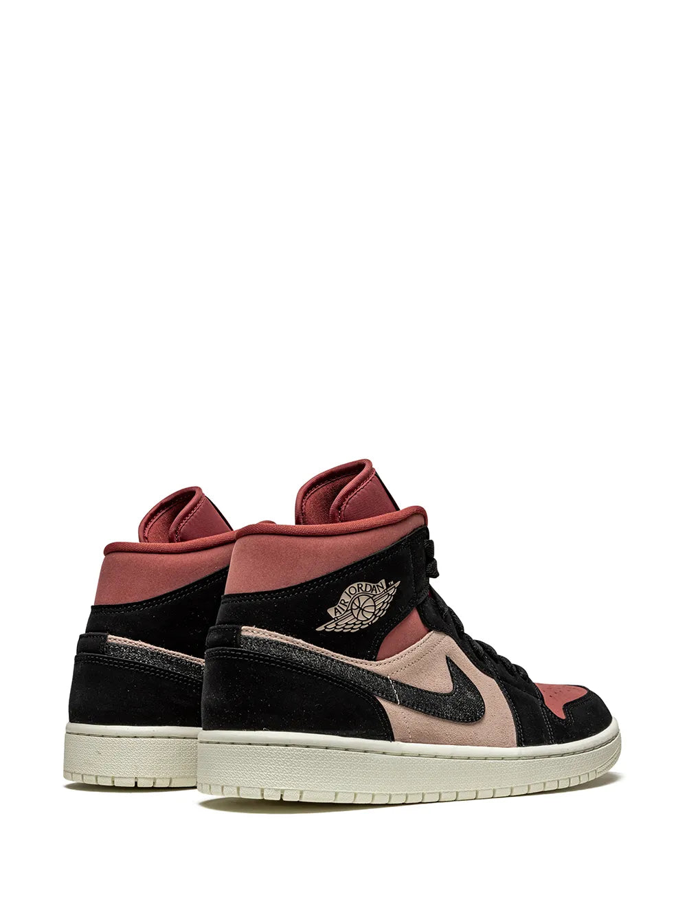 air jordan 1 mid burgundy dusty pink