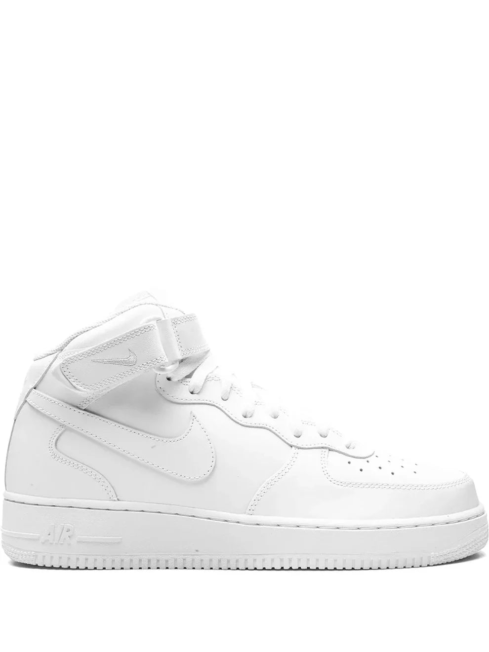 Nik_e airforce 1 mid first leather ua with bag keychain bottle lace fix