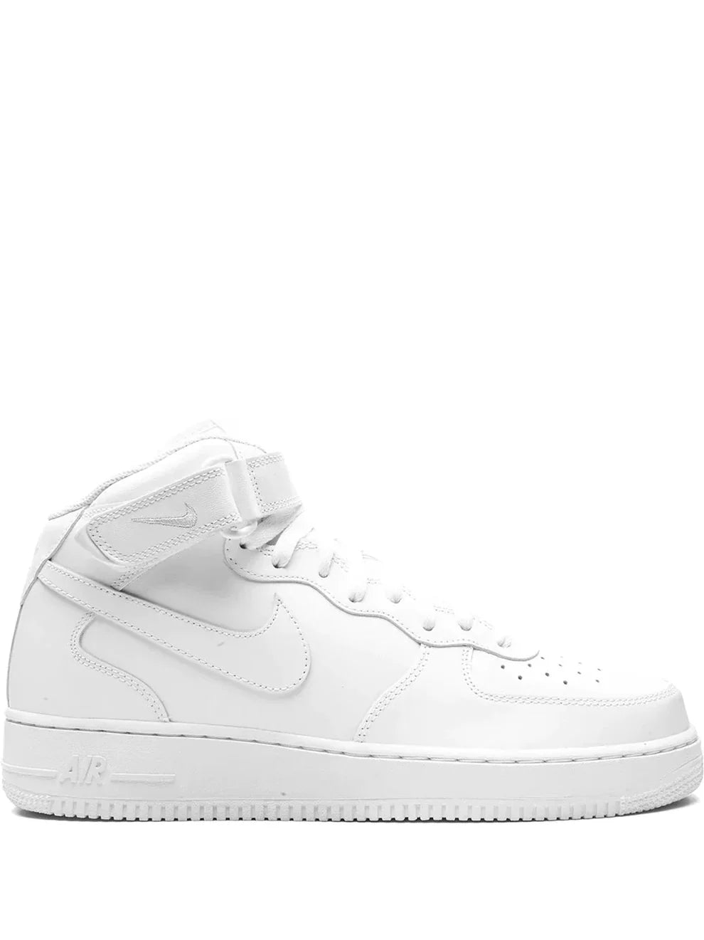 Nik.e Air Force 1 Mid Leather White