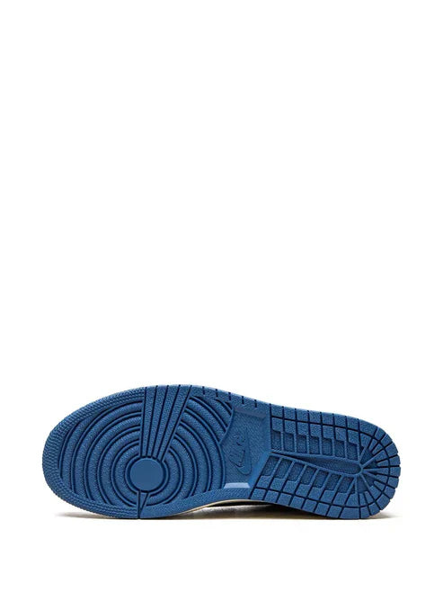 Jordan 1 Low Fragment X Travis Scott Without Plastic Packing Semi UA