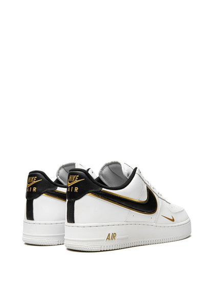 Nike Airforce 1 Low 07 LV8 Double Swoosh White Metallic Gold