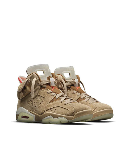 Travis Scott x Air Jordan 6 AJ6 - British Khaki