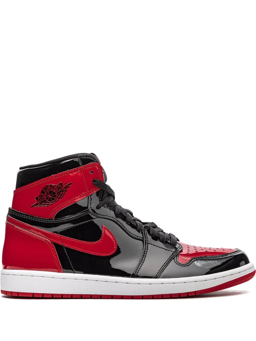 Nik_e Air Jordan Retro 1 Bred Patent UA