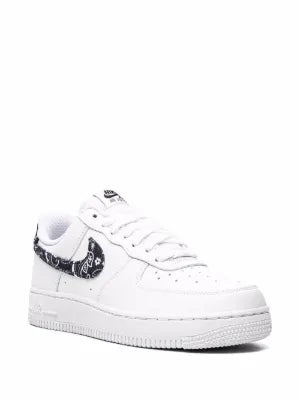 Nikee Airforce 1 Paisley White Black