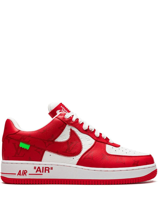 Airforce 1 low x Louis Vui_tton Red