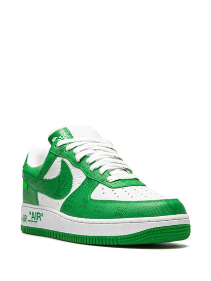 Nikee airforce 1 low x off white x louis vuitton green