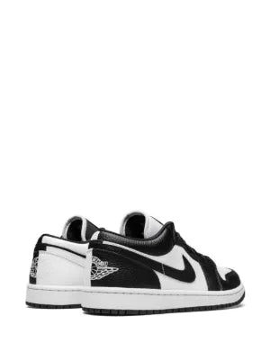Nik_e air jordan 1 low sneakers panda black and white with og box fix