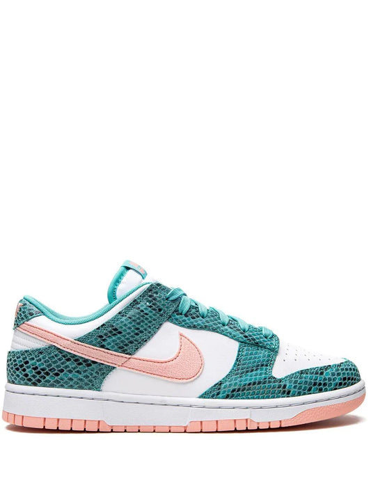 nikee dunk low washed teal snake skin SALE