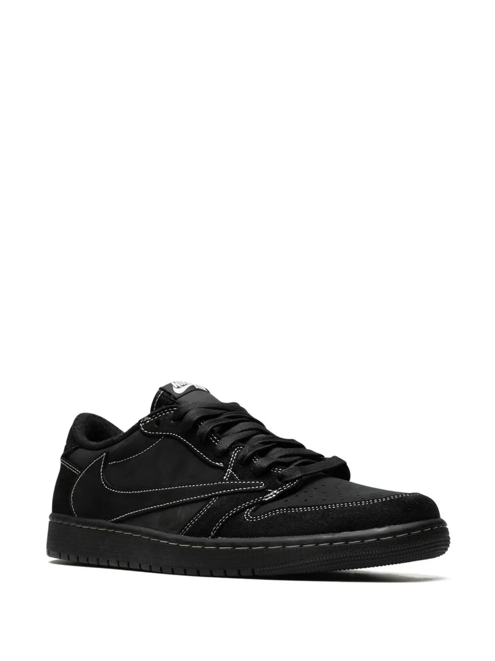 Travis Scott x Air Jordan 1 Low OG Black Phantom With Same Full Kit S Show In Image same Packing
