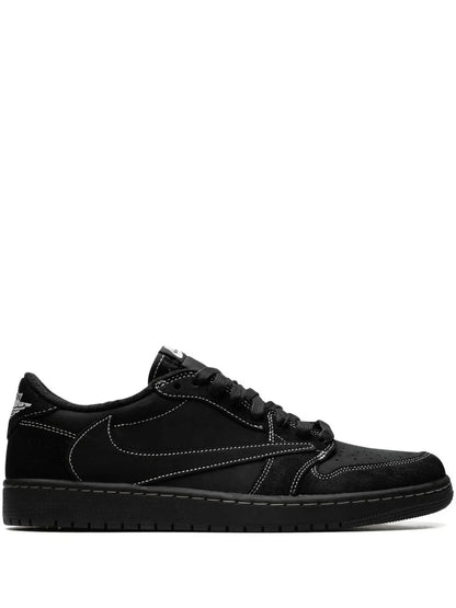 wmn Travis Scott x Air Jordan 1 Low OG Black Phantom With Same Full Kit S Show In Image same Packing
