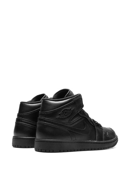 Nike Air Jordan 1 Mid Triple Black