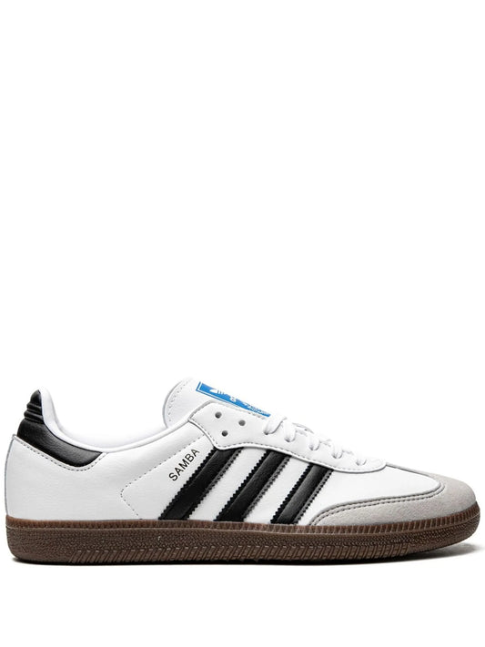 ADIDA.S SAMBA WHITE BLACK WITH KEYCHAIN MENS FIX