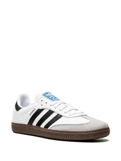 ADIDA.S SAMBA WHITE BLACK WITH KEYCHAIN MENS FIX