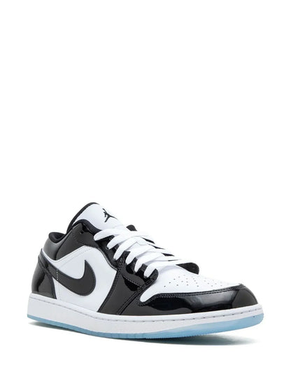nikee air jordan 1 low se concord white black