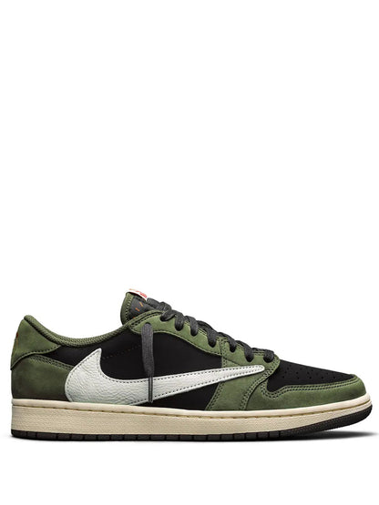 AIR JORDAN 1 LOW TRAVIS SCOTT OLIVE BLACK