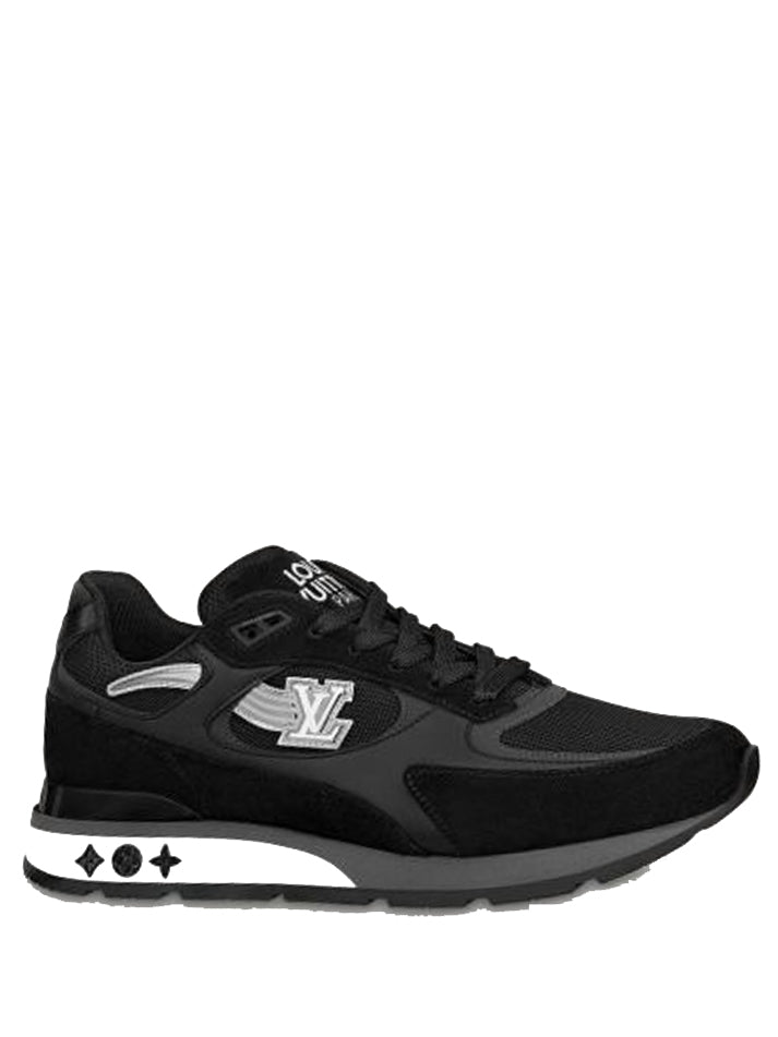 LOUIS VUITTION BLACK RUN AWAY SNEAKER