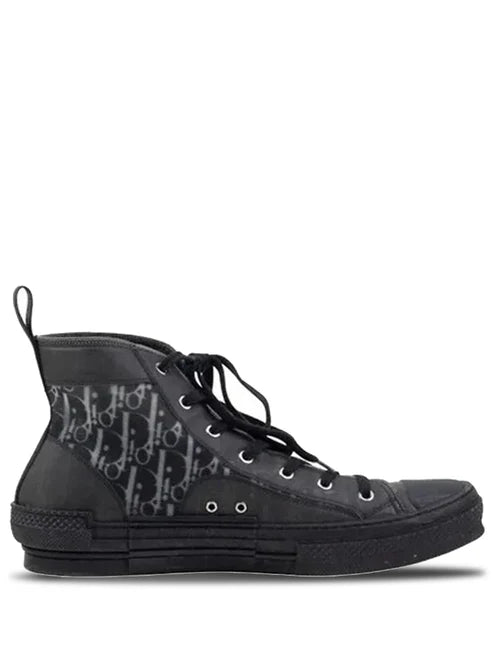 diorr b23 high top oblique BLACK