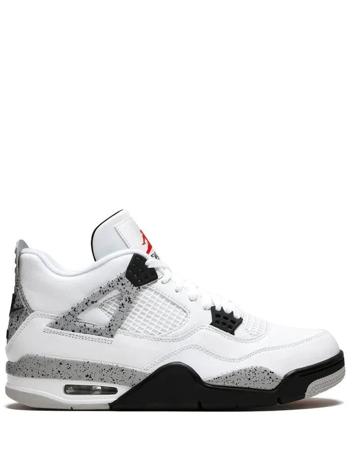 AIR JORDAN RETRO 4 WHITE CEMENT SEMI UA