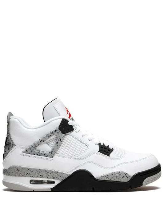 AIR JORDAN RETRO 4 WHITE CEMENT SEMI UA