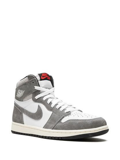 Nik_e Air Jordan Retro 1 High Washed Grey Black Fix