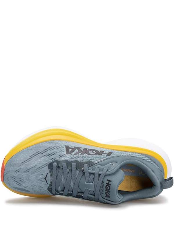 Hoka bondi grey orange