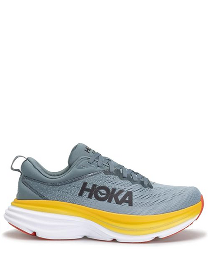 Hoka bondi grey orange