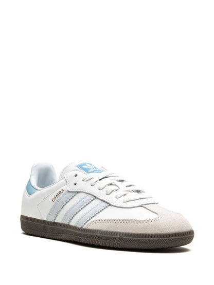 Adidas samba white sky blue