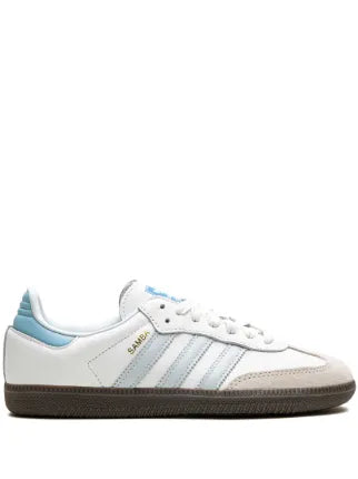 Adida.s Samba Sky Blue Women Leather Quality