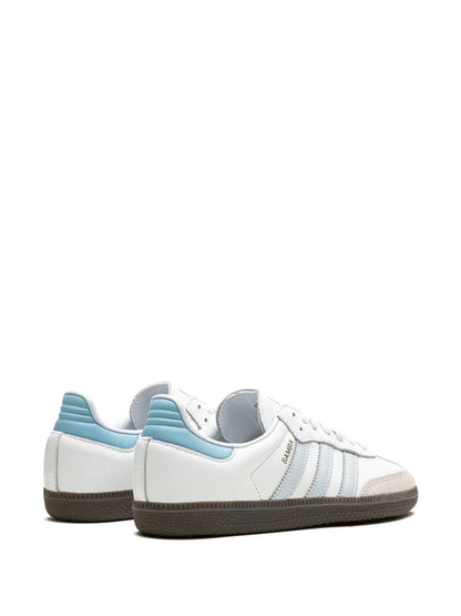 Adidas samba white sky blue