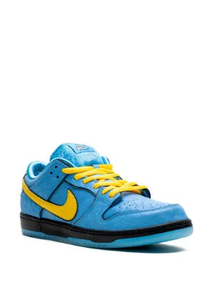 nikee powerpuff x sb dunk low bubbles blue