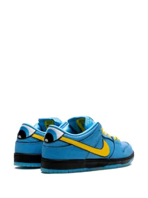 nikee powerpuff x sb dunk low bubbles blue