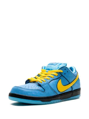 nikee powerpuff x sb dunk low bubbles blue