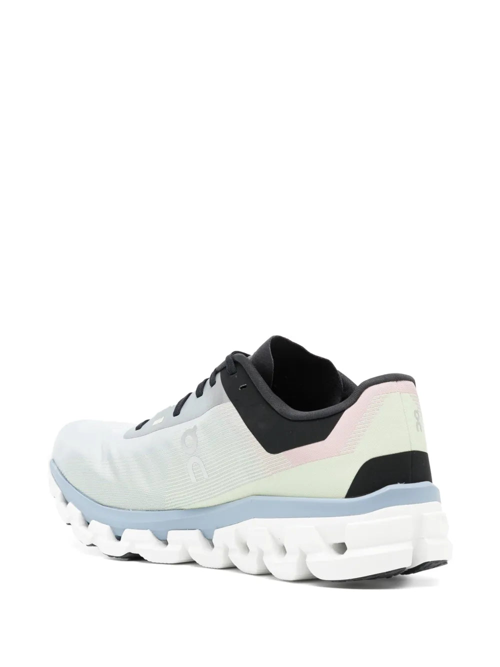 On CloudFlow 4 Glacier Champbray Grey White