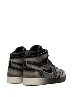 Nikee Jordan Retro 1 High Zoom Air CMFT 2 Dia De Muertos