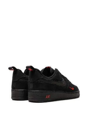 nikee Airforce 1 Multi Swoosh Black Crimson
