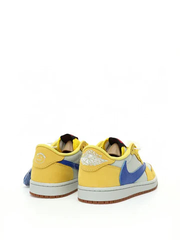Air Jordan 1 low x Travis Scott Canary Semi Ua