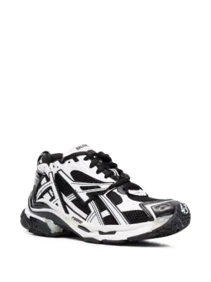 BALENCIAGA RUNNER 4 BLACK WHITE