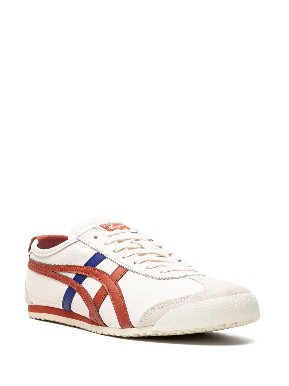 Onitsuka Tiger Mexico 66 Birch Rust Red Sneakers For Mens