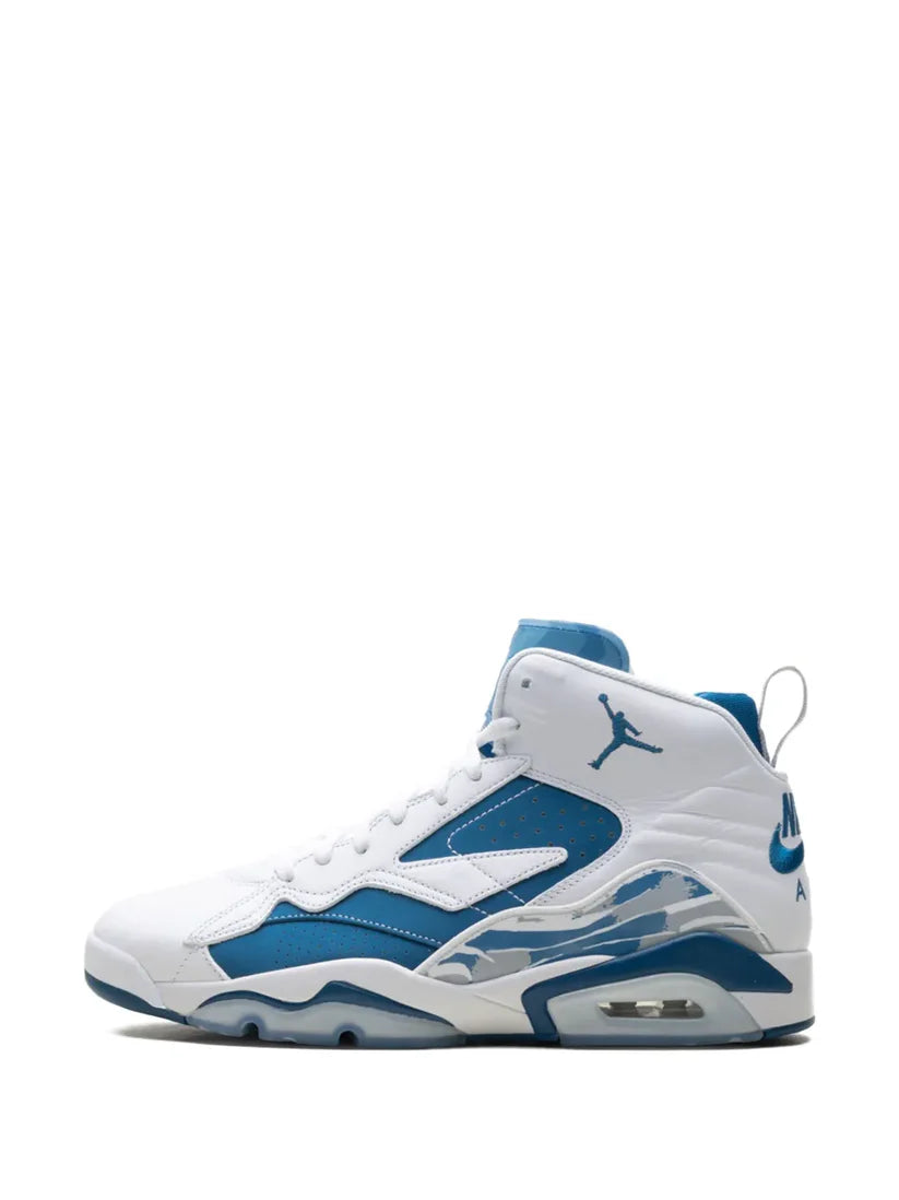 NIK.E JORDAN JUMPMAN MVP 678. WHITE INDUSTRIAL BLUE