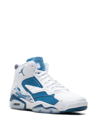 NIK.E JORDAN JUMPMAN MVP 678. WHITE INDUSTRIAL BLUE