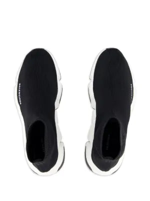 balenciagaa speed trainer BLACK WHITE