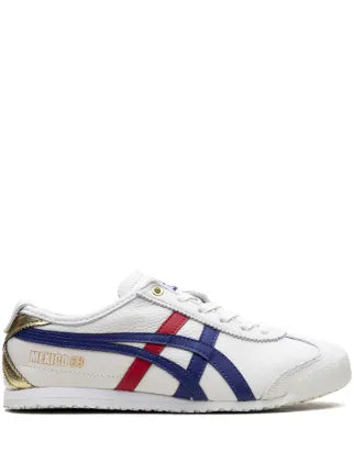 Onitsuka Tiger Mexico 66 Slip on white blue red x gold