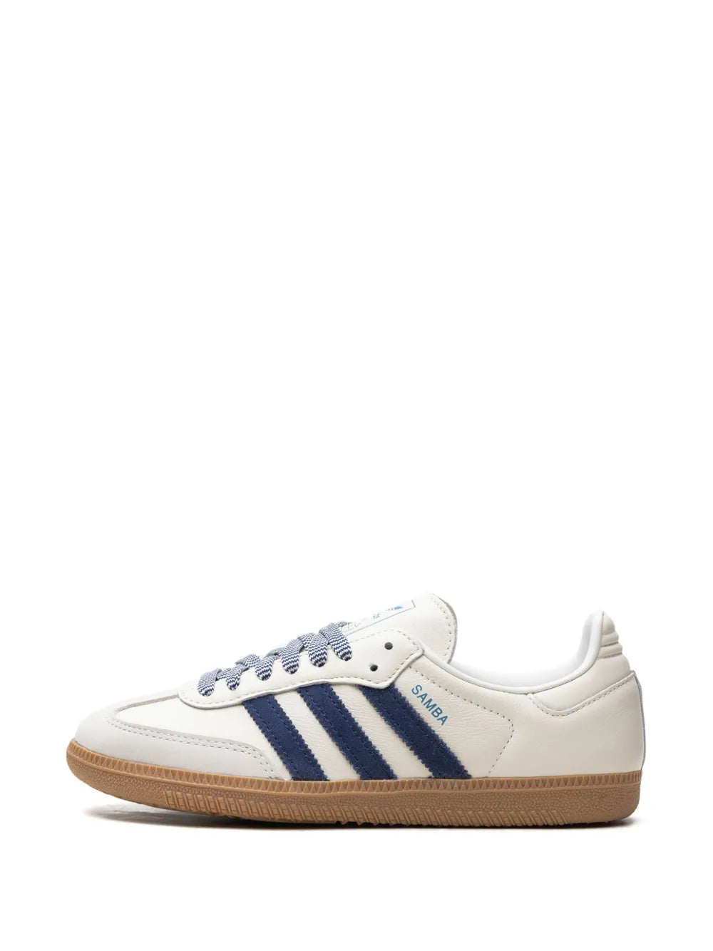 adida .s Samba White Blue Leather
