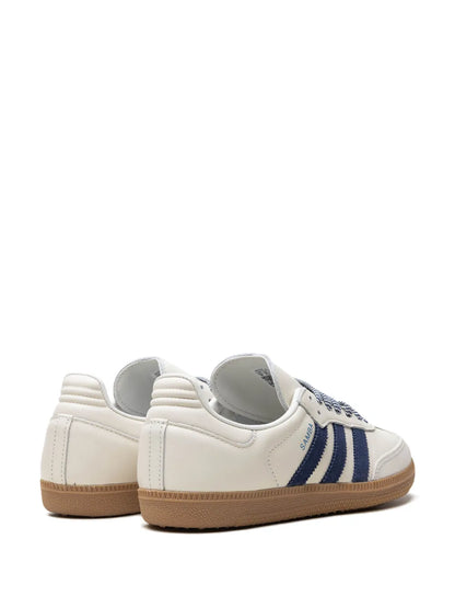 adida .s Samba White Blue Leather