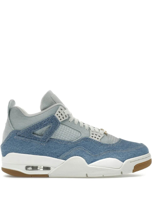 AIR JORDAN RETRO 4 WORN BLUE DENIM
