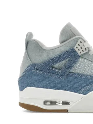 AIR JORDAN RETRO 4 WORN BLUE DENIM