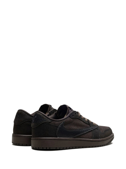 Nik ee X Travis Scott Air Jordan 1 Low OG Velvet Brown