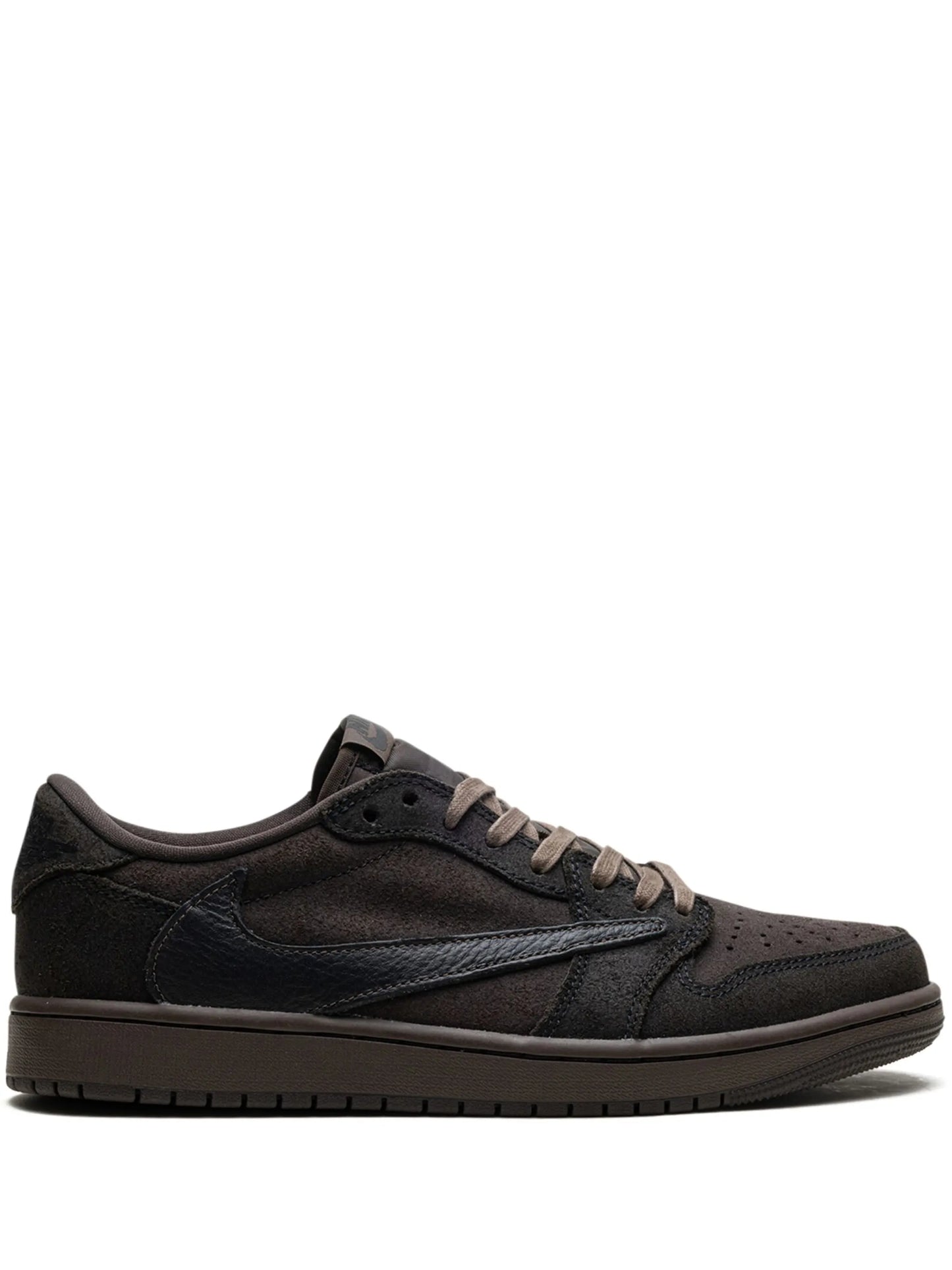 Nik ee X Travis Scott Air Jordan 1 Low OG Velvet Brown