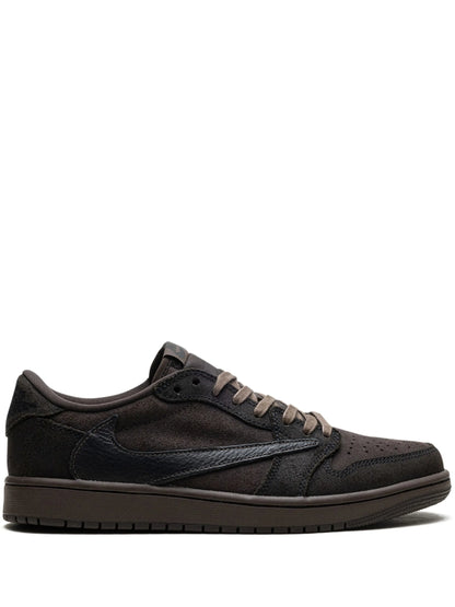 Nik ee X Travis Scott Air Jordan 1 Low OG Velvet Brown