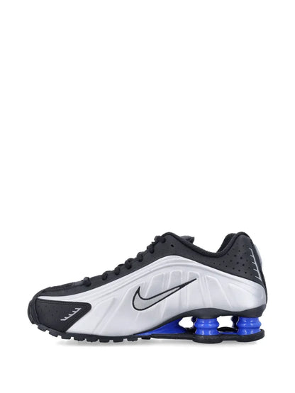 Nikee Shox R4 Black Metallic Silver Racer Blue